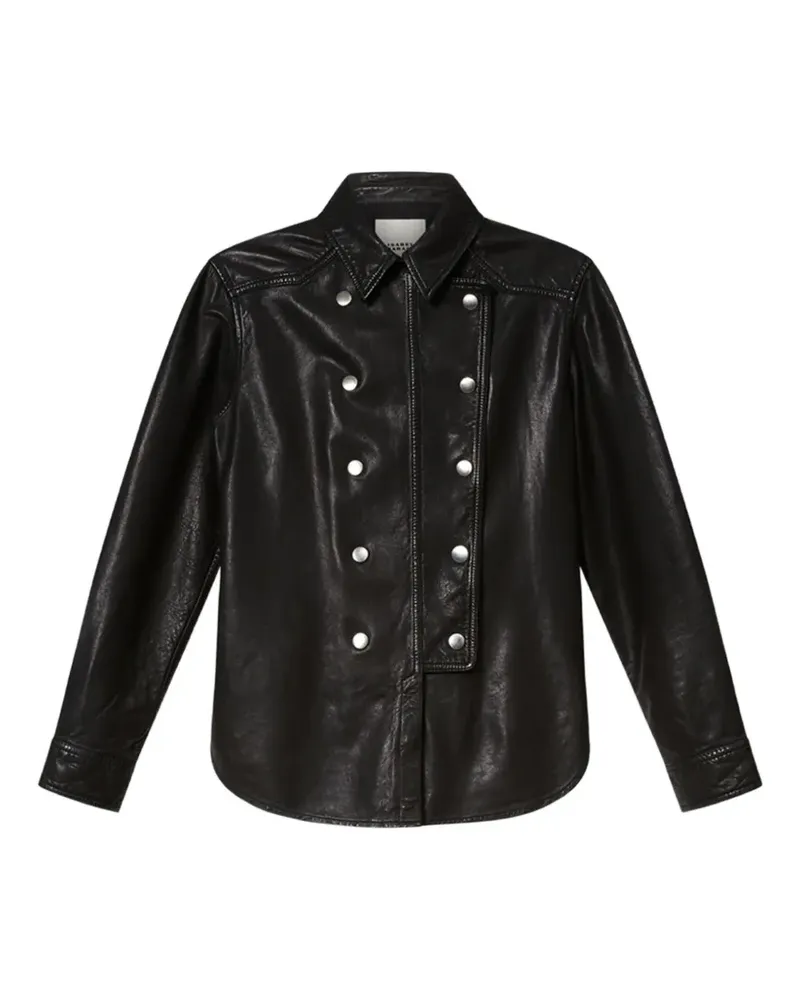 Isabel Marant double-breasted Valdy shirt - Schwarz Schwarz