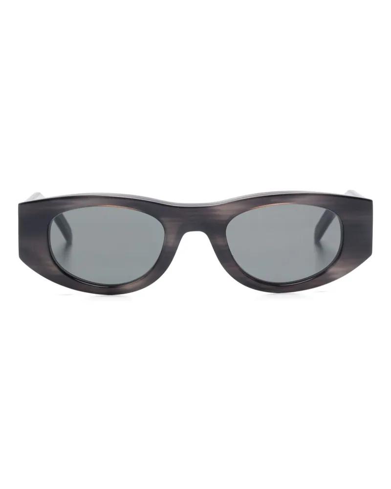 Thierry Lasry Mastermindy Sonnenbrille - Schwarz Schwarz
