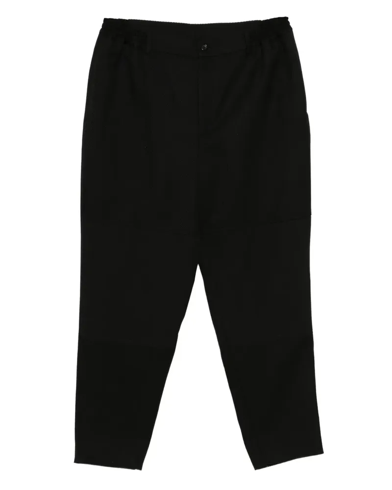 Comme des Garçons Klassische Hose - Schwarz Schwarz