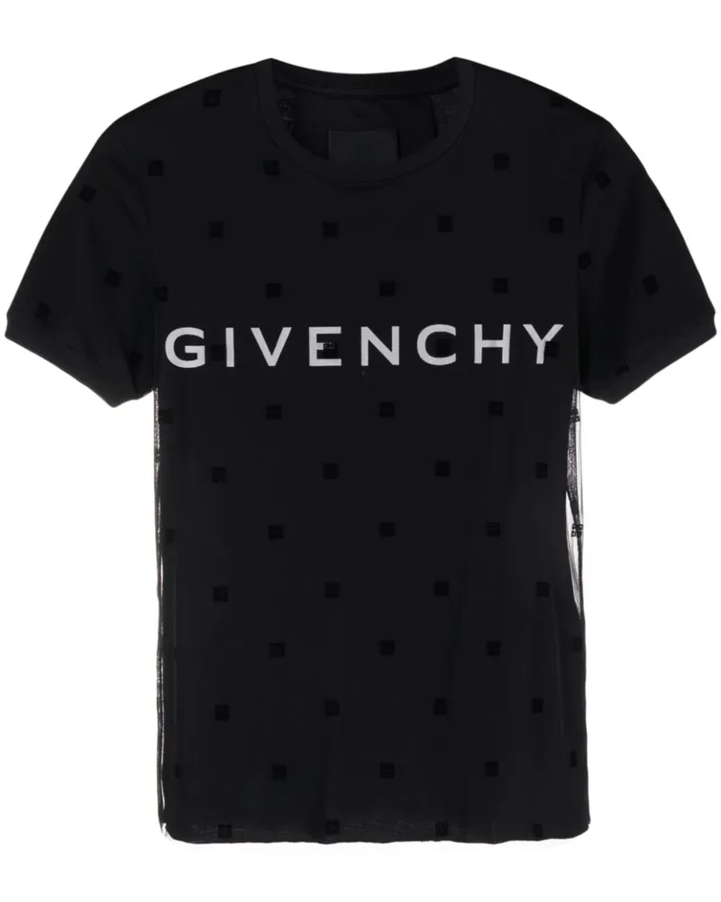 Givenchy T-Shirt im Layering-Look Black