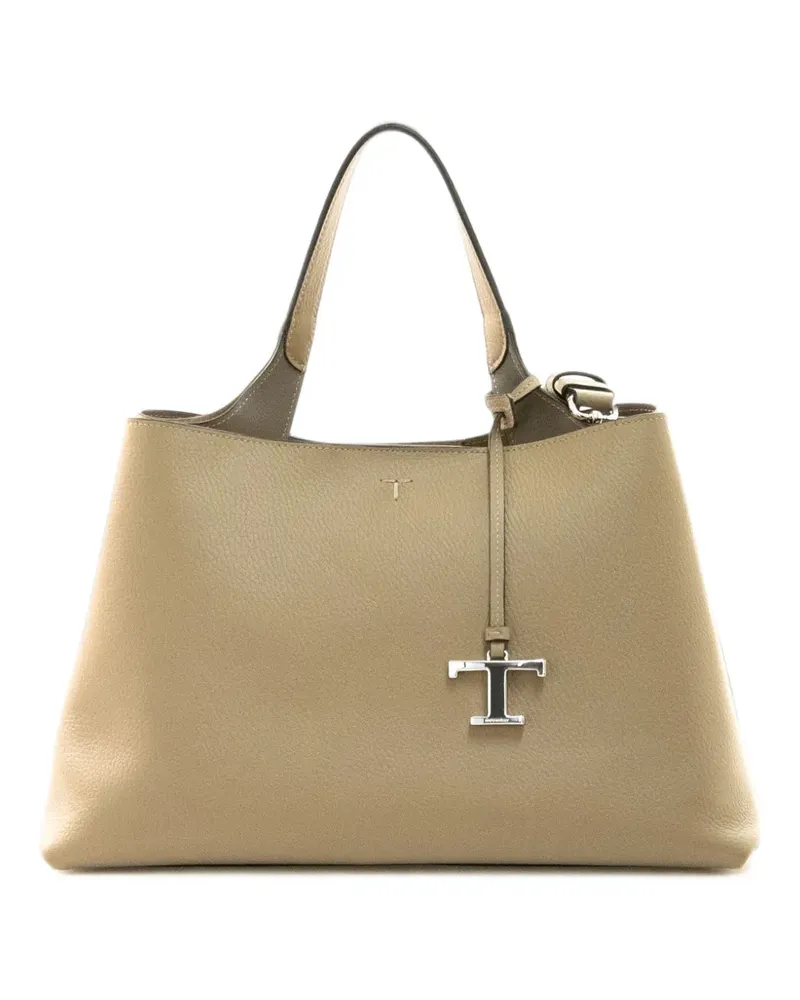 TOD'S T Timeless Tote Bag - Nude Nude