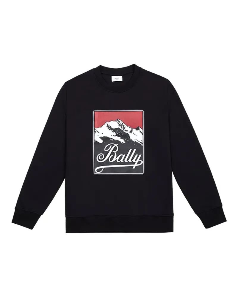 Bally Sweatshirt mit grafischem Print - Schwarz Schwarz