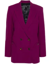 Blazé Milano Cool & Easy Blazer aus Schurwolle Violett