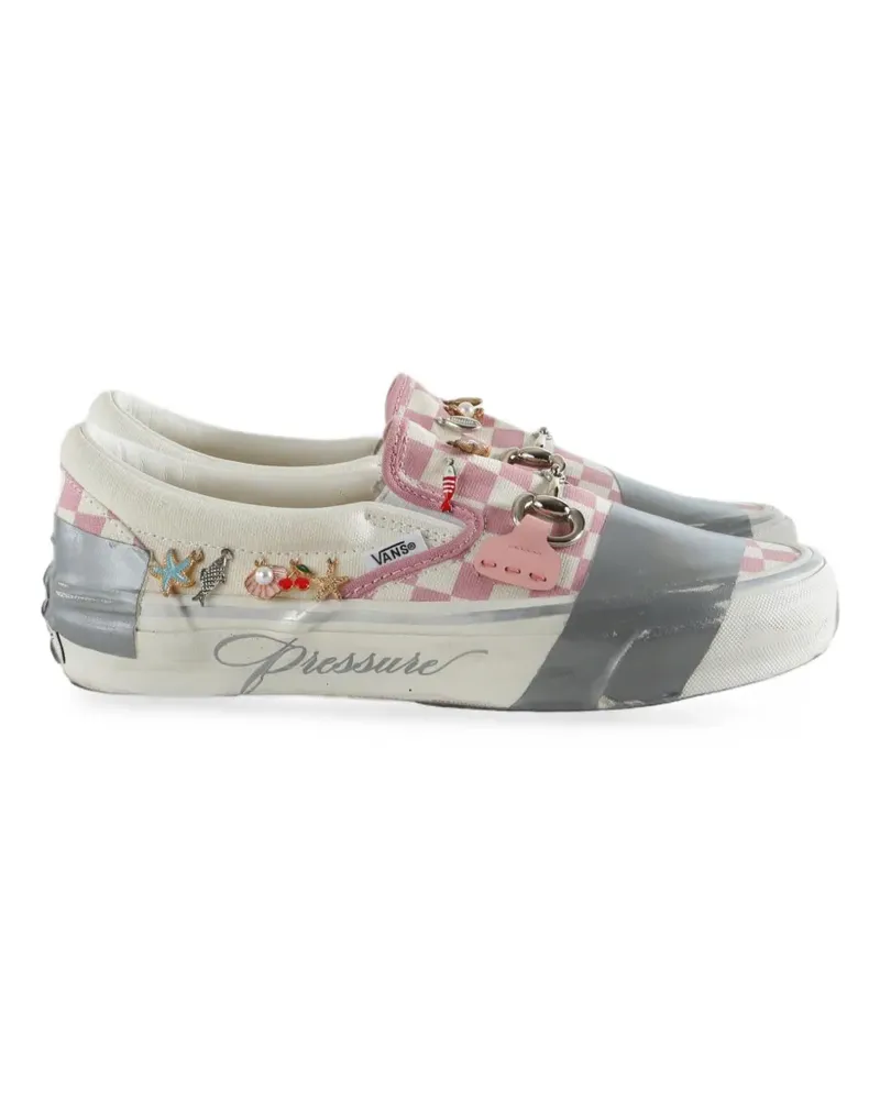 Vans x Gregory Baffoni Classic 98 Salina Sneakers mit Anhänger - Rosa Rosa