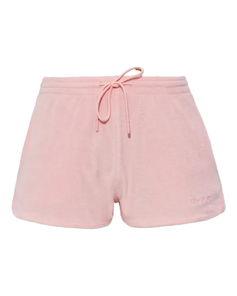 Hunza G Shorts mit Kordelzug - Rosa Rosa