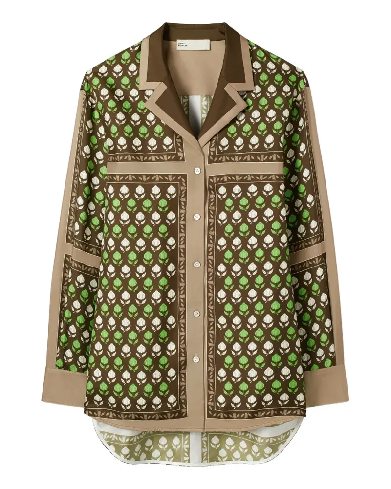 Tory Burch silk top - Braun Braun