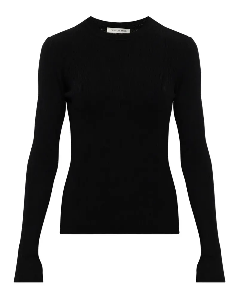 By Malene Birger Mariella ribbed-knit top - Schwarz Schwarz