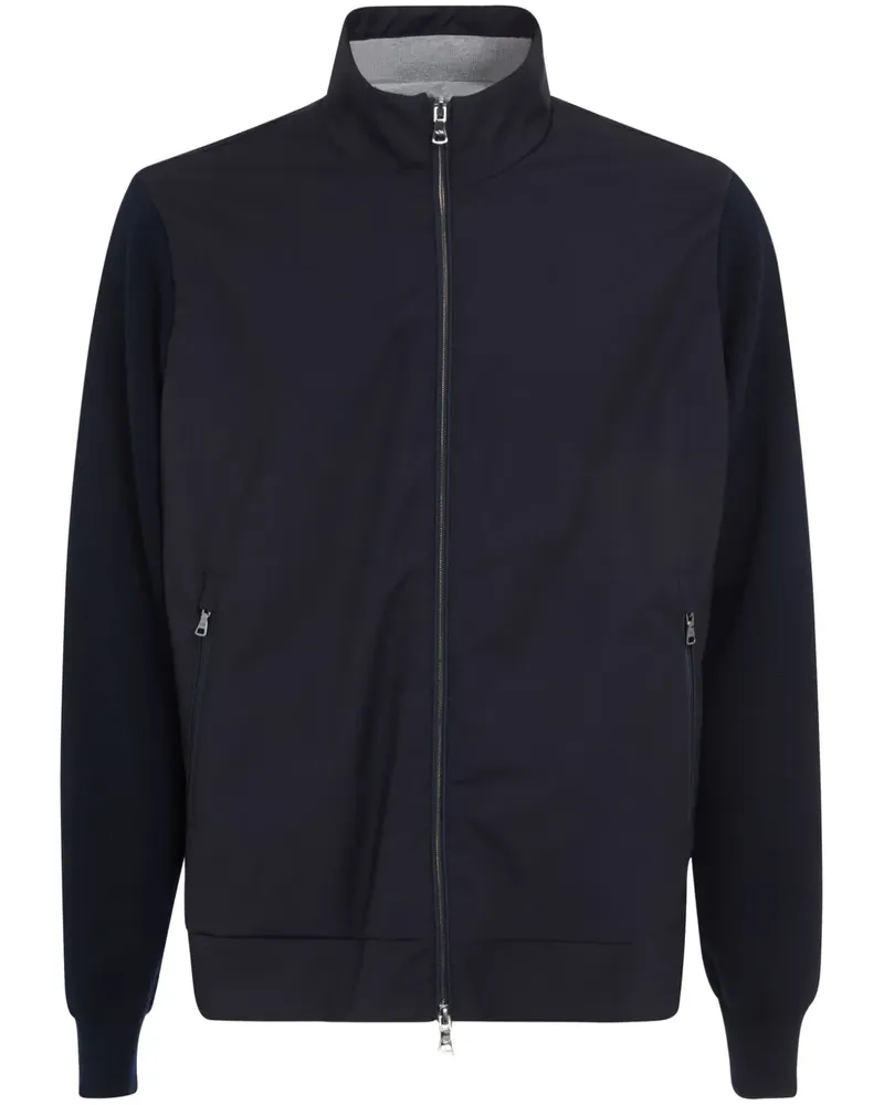 Paul & Shark Hybrid-Jacke - Blau Blau