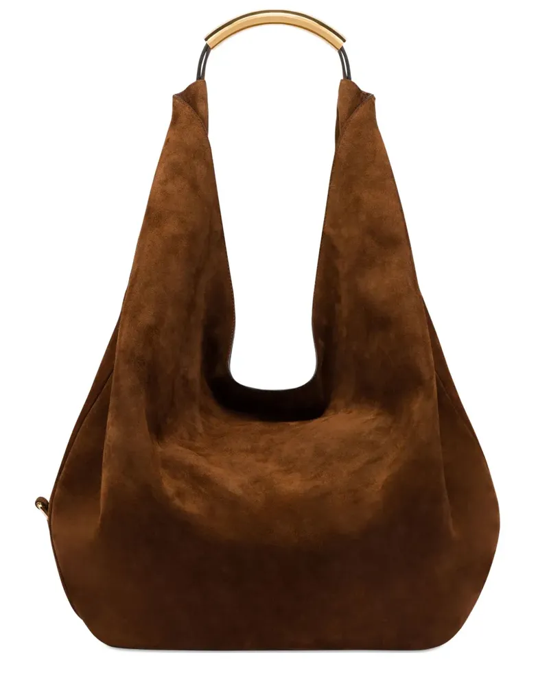 Moschino Handle Me Schultertasche - Braun Braun
