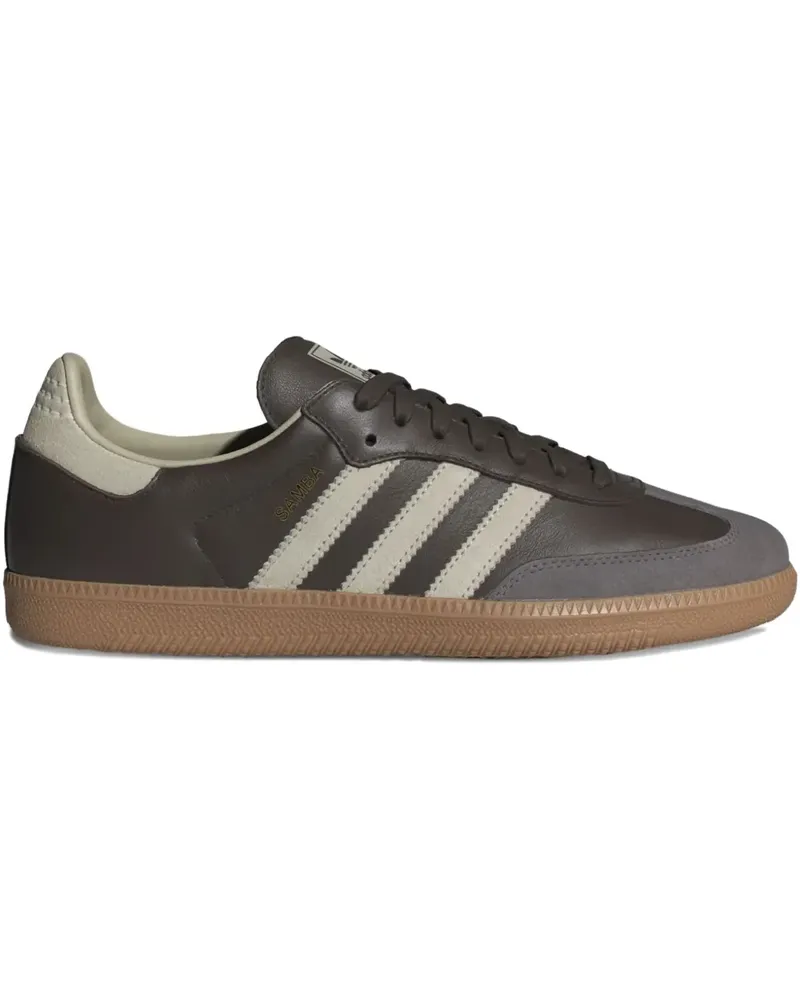 adidas Samba leather sneakers - Braun Braun