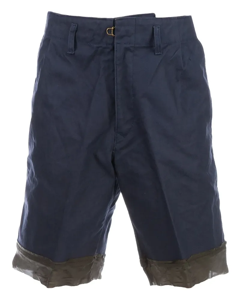 kolor panel trim short - Blau Blau