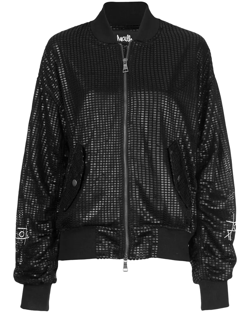 Haculla Klassische Bomberjacke - Schwarz Schwarz