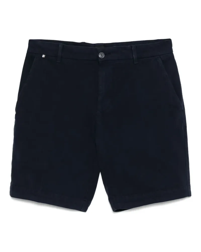 HUGO BOSS Bermudas mit Logo-Patch - Blau Blau