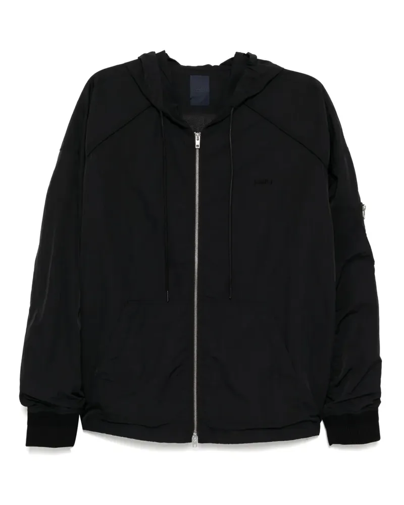 JUUN.J Geknotete Jacke mit Reißverschluss - Schwarz Schwarz
