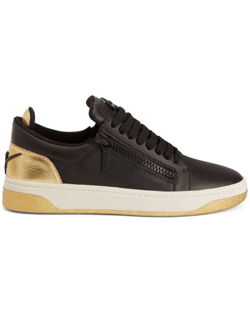 Giuseppe Zanotti GZ94 Sneakers mit Logo - Schwarz Schwarz