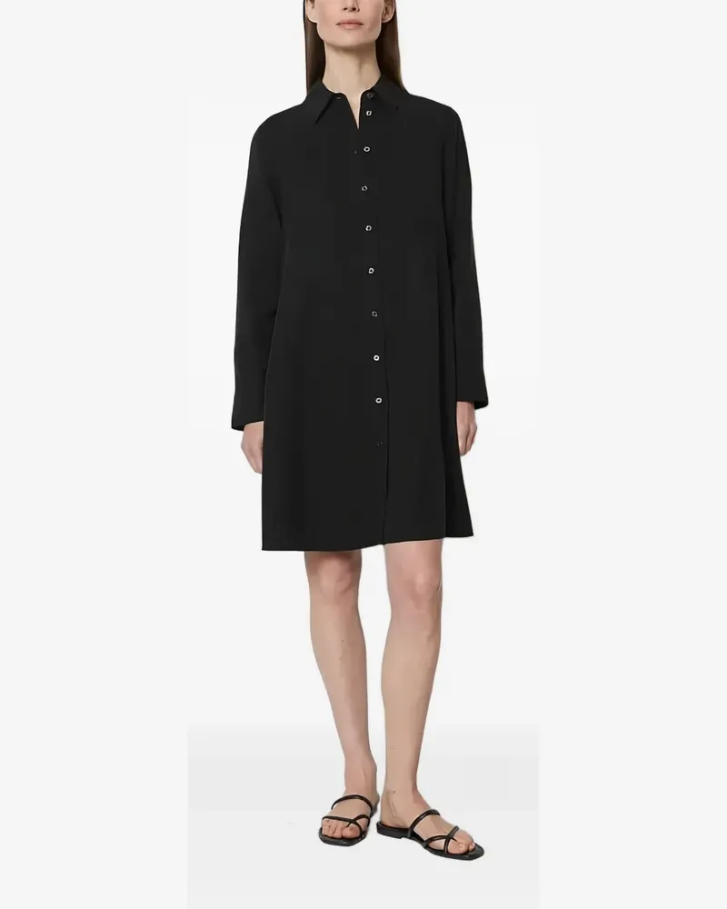Marc O'Polo Hemdkleid mit Knöpfen - Schwarz Schwarz