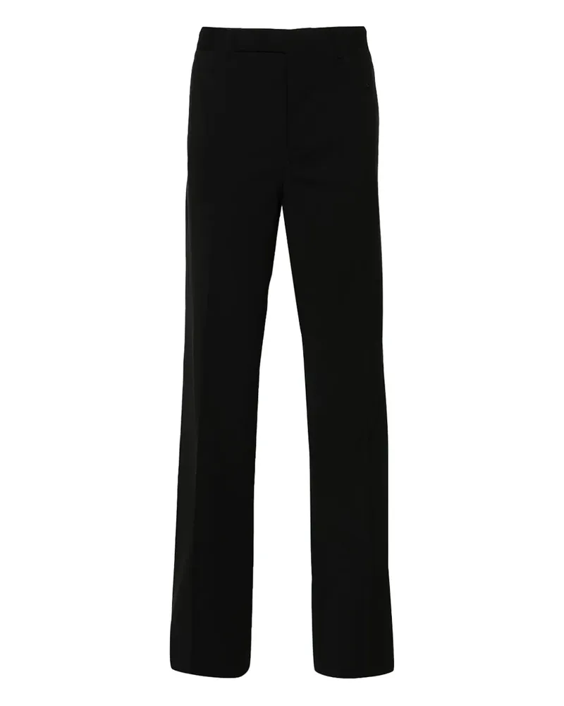 Rick Owens Klassische Straight-Leg-Hose - Schwarz Schwarz