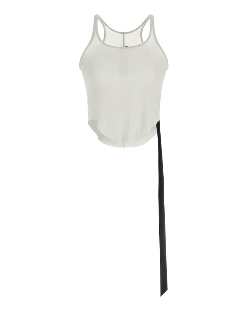 DRKSHDW by Rick Owens Tanktop mit Fransensaum - Weiß Weiß