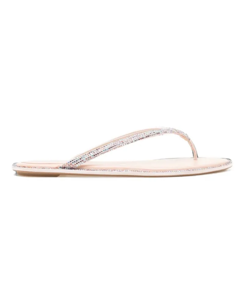 René Caovilla Diana crystal-embellished sandals - Rosa Rosa