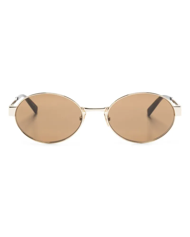Saint Laurent 692 Sonnenbrille mit ovalem Gestell - Braun Braun