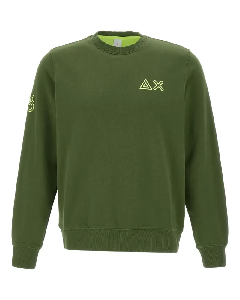 Sun68 Pullover aus Baumwolle - Grün Grün