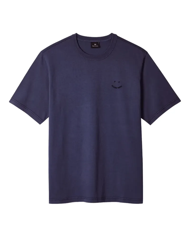 Paul Smith Klassisches T-Shirt - Blau Blau