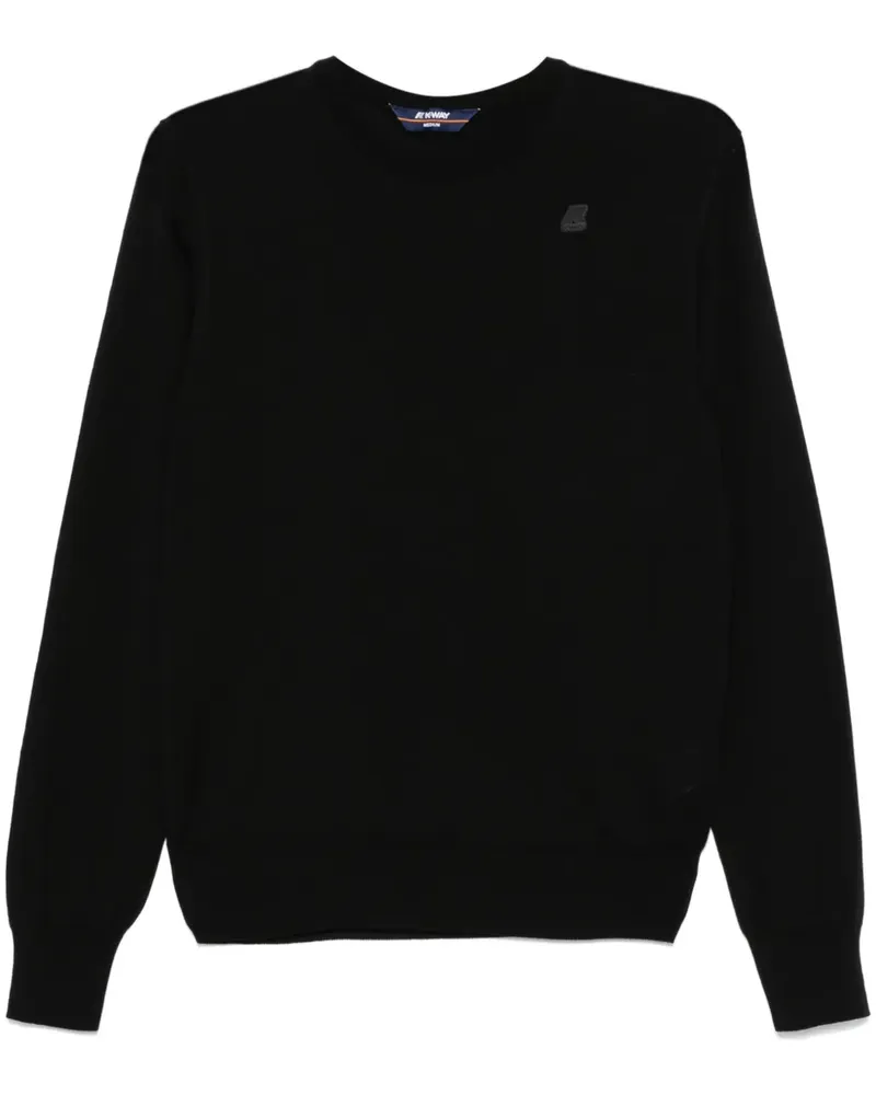 K-Way Sebastien Pullover - Schwarz Schwarz