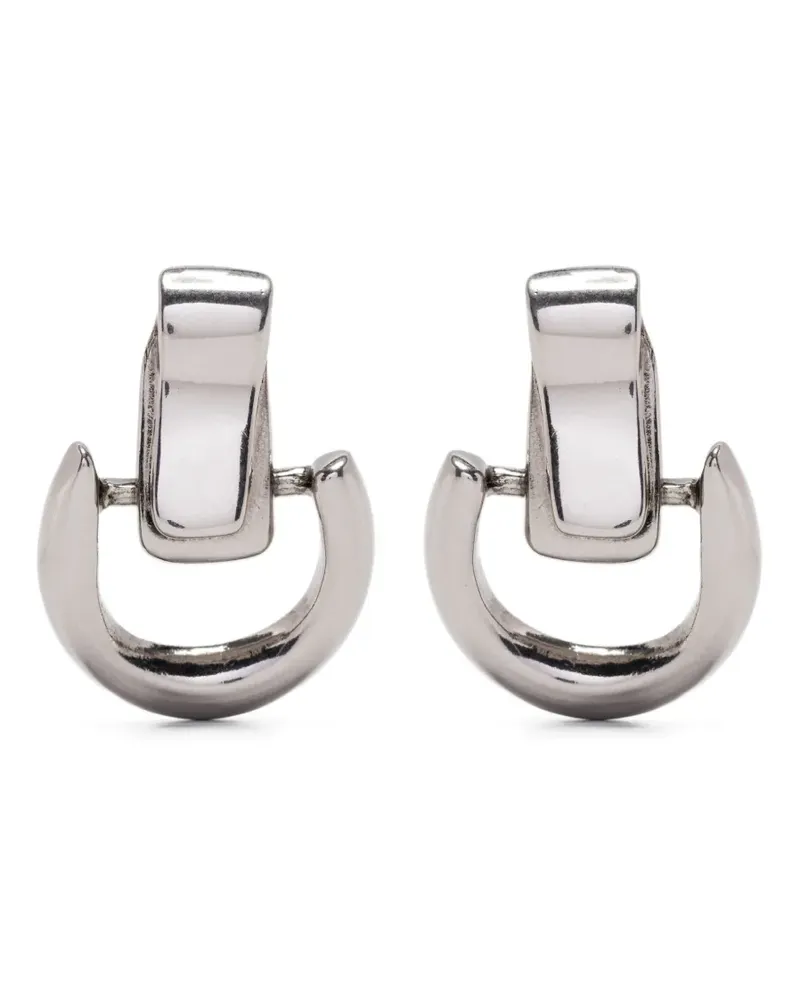 Ermanno Scervino Offene Creolen - Silber Silber