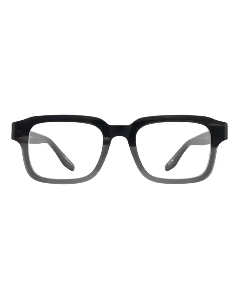 Barton Perreira Coelho Brille mit eckigem Gestell - Schwarz Schwarz