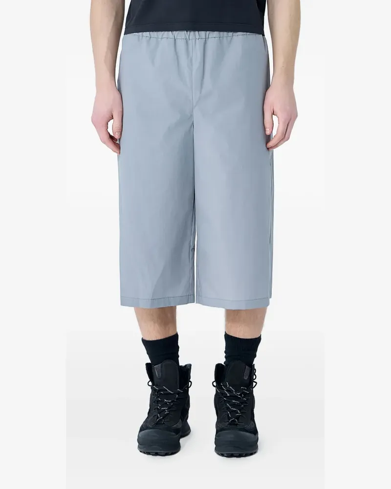 Rier Shorts mit elastischem Bund - Grau Grau