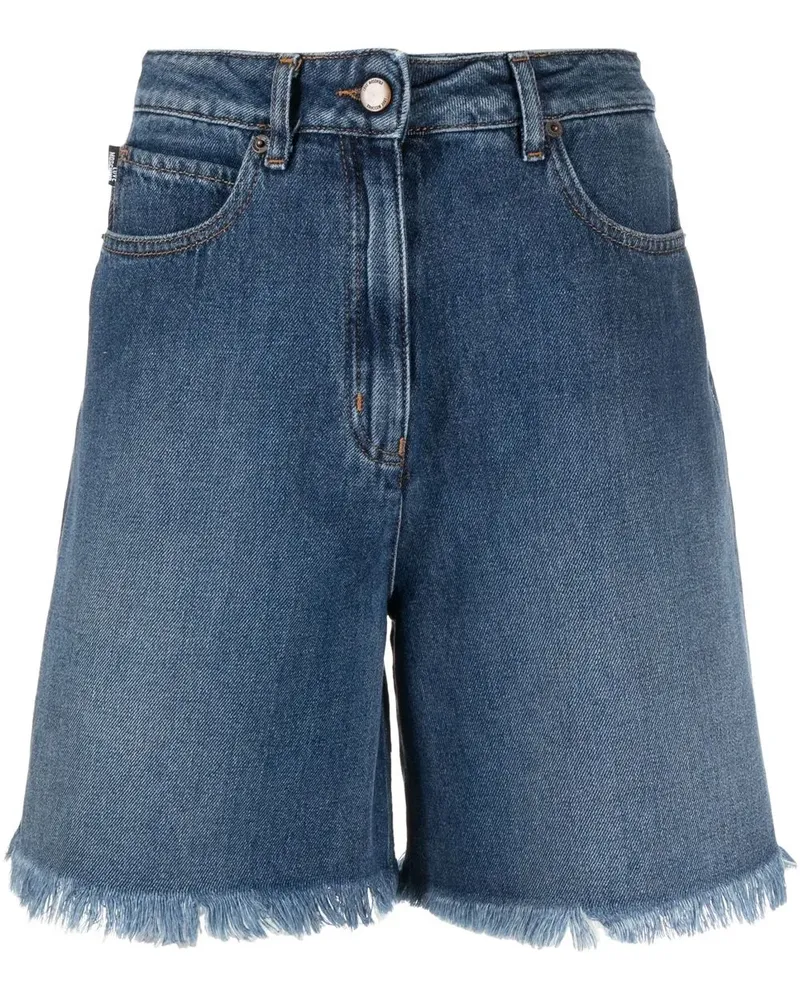 Moschino Shorts mit hohem Bund - Blau Blau