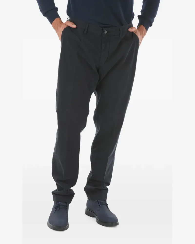 CRUNA Newtown.L. belt-loop trousers - Schwarz Schwarz