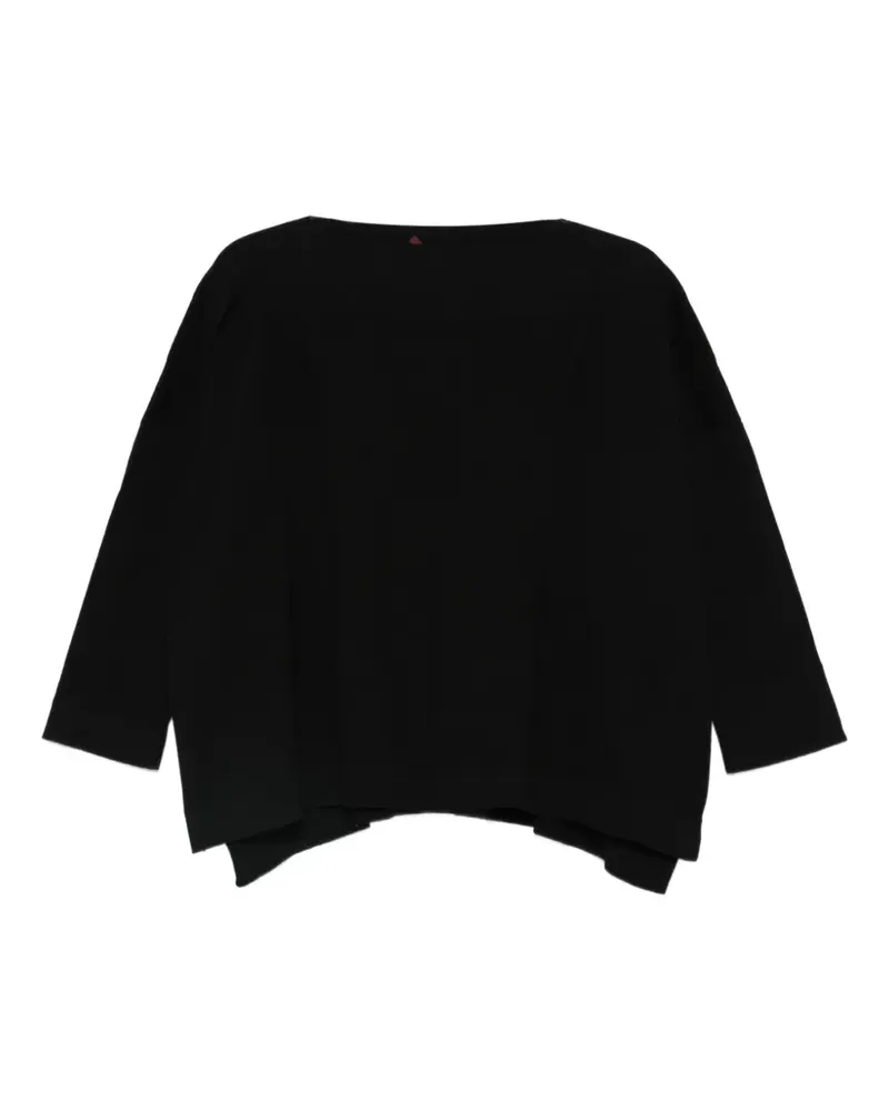 Daniela Gregis three-quarter-sleeve blouse - Schwarz Schwarz