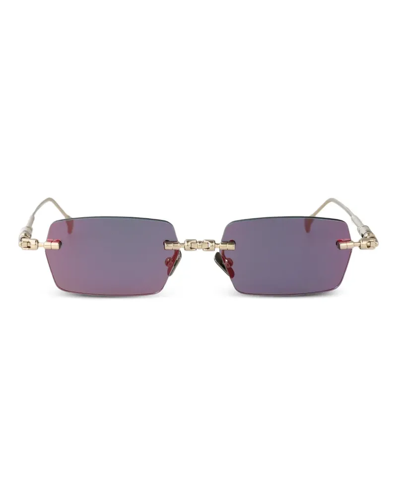 KUBORAUM Maske H61 rectangle-frame sunglasses - Violett Violett