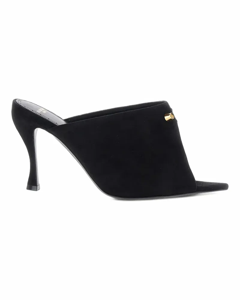 Balenciaga Midnight City Mules in Schwarz Schwarz
