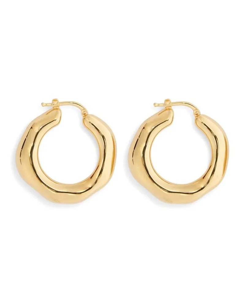 Jil Sander Geometrische Ohrringe - Gold Gold
