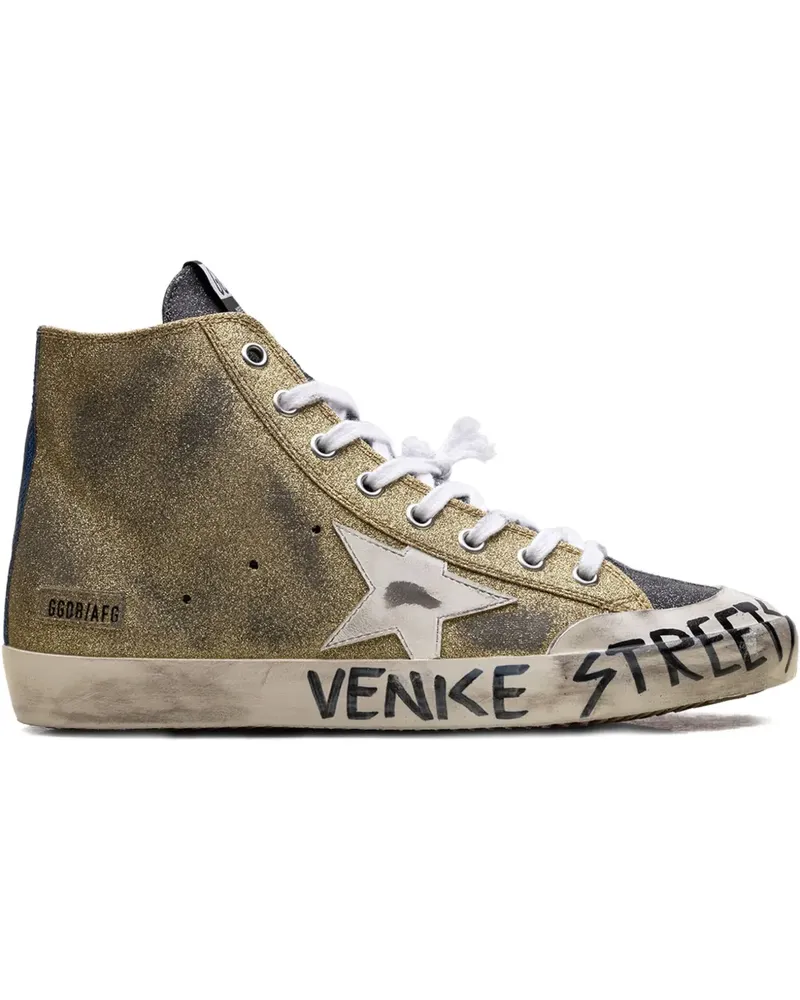 Golden Goose Francy LAB Sneakers Gold