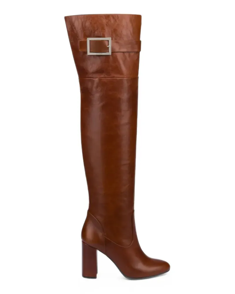 Dondup Stiefel mit Schnallendetail - Braun Braun