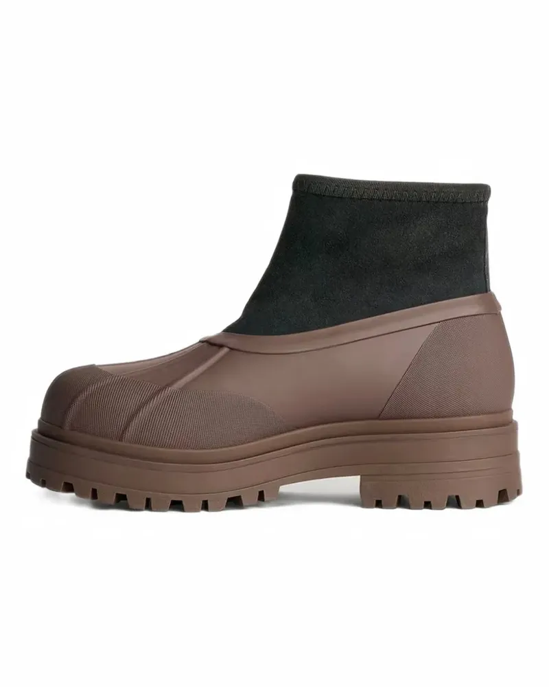 Tretorn Avan Hybrid ribbed ankle boots - Braun Braun