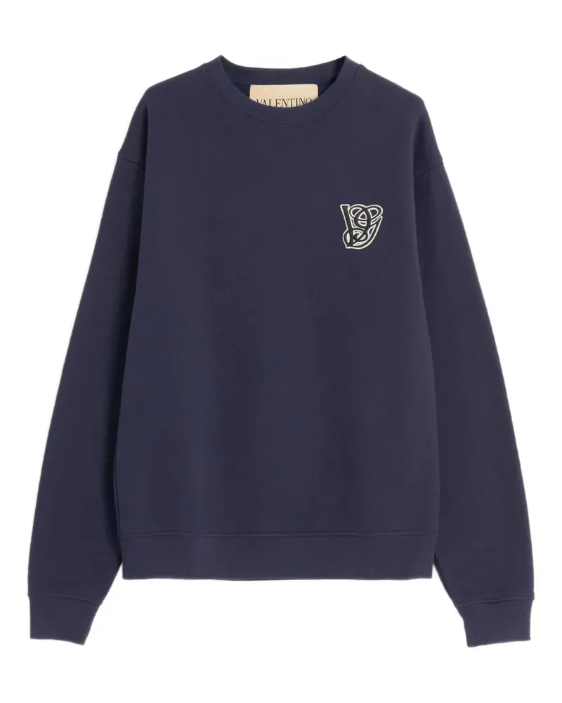 Valentino Garavani Klassisches Sweatshirt - Blau Blau