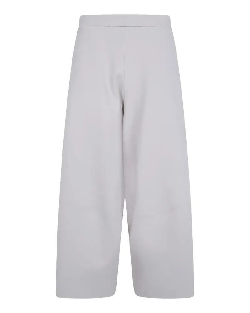 Pier Antonio Gaspari seam-detail wide-leg trousers - Nude Nude