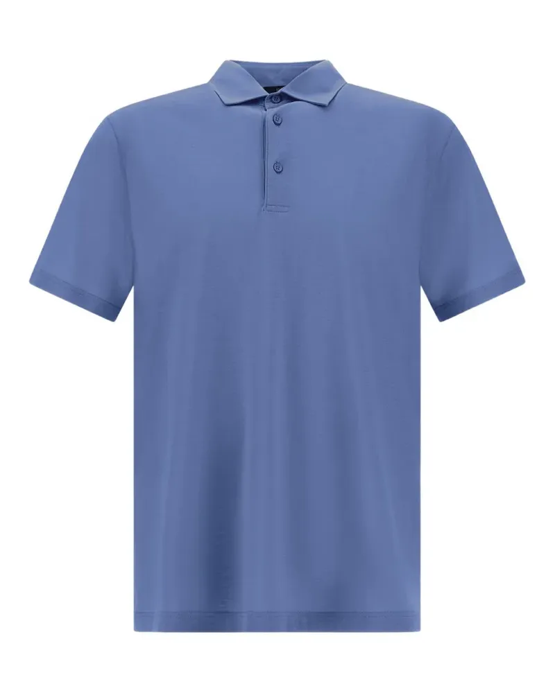 Herno cotton polo shirt - Blau Blau