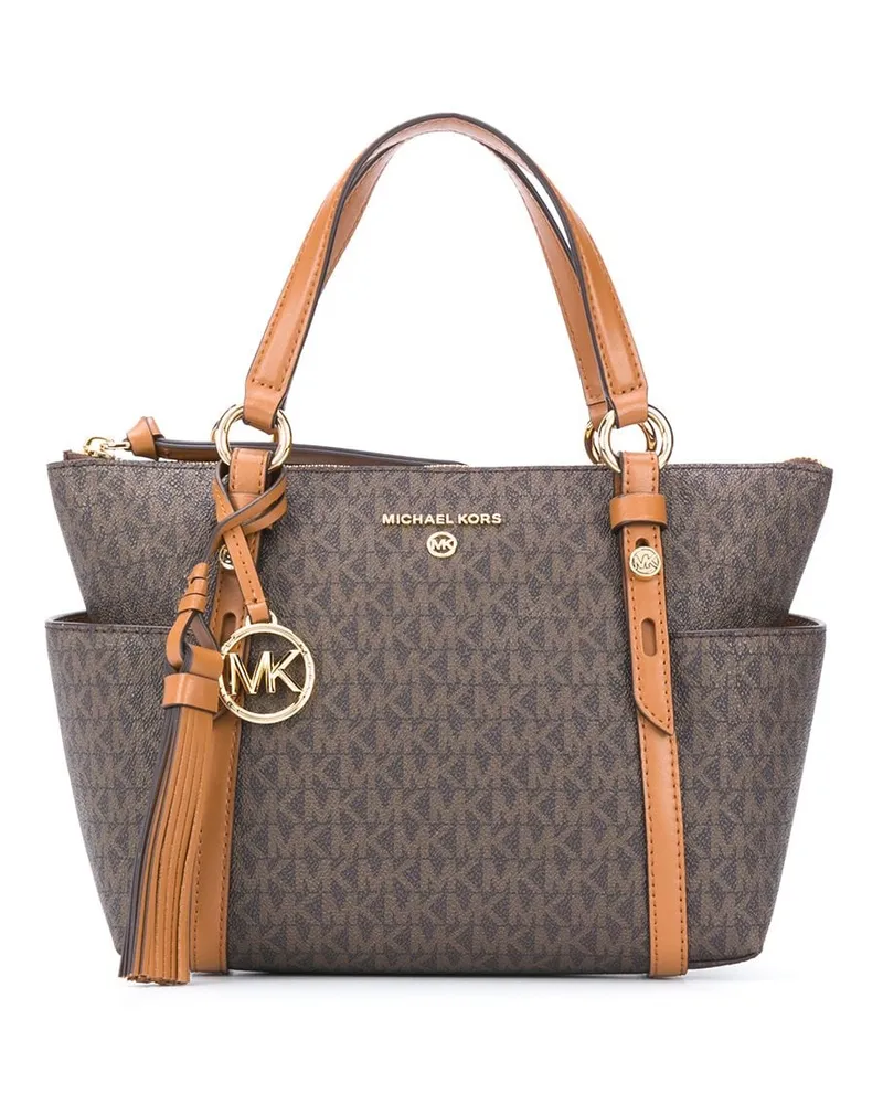Michael Kors Shopper mit kleinem Logo - Braun Braun