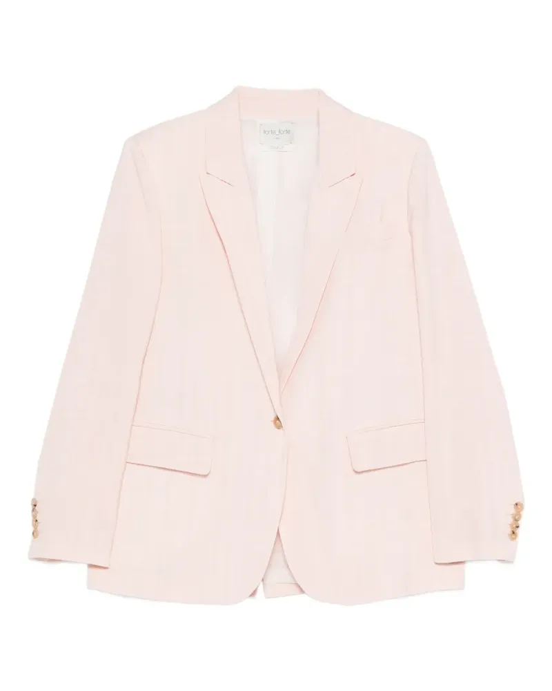 forte_forte Einreihiges Sakko - Rosa Rosa