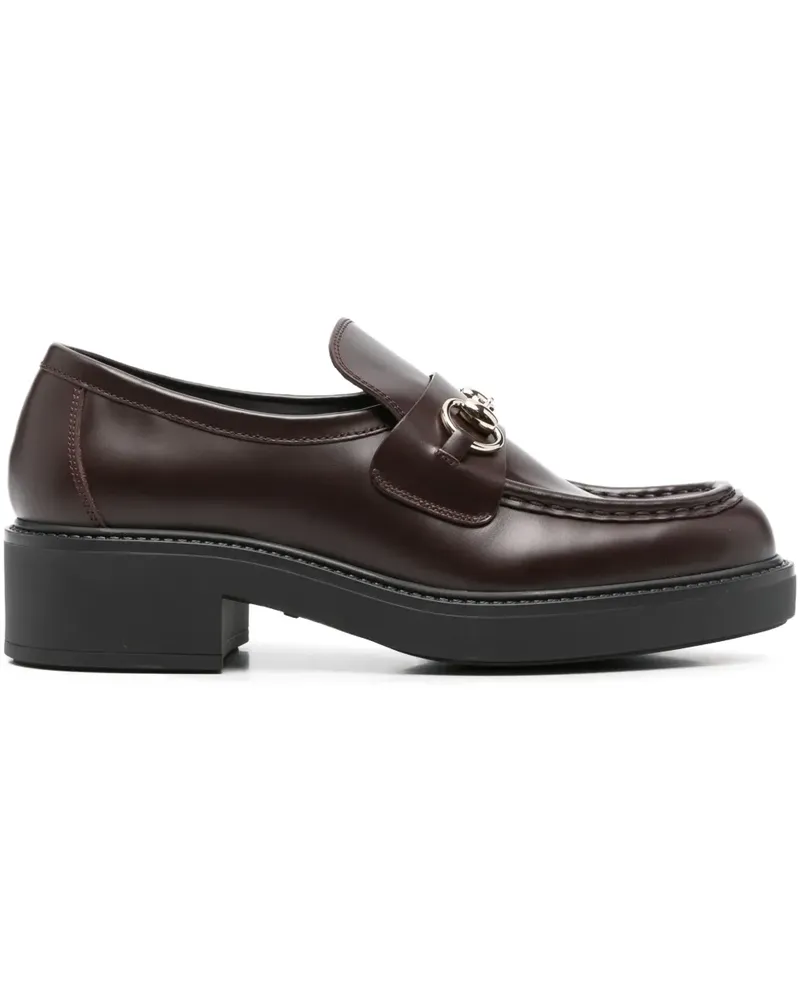 Gucci Loafer mit Stegverzierung 45mm - Rot Rot