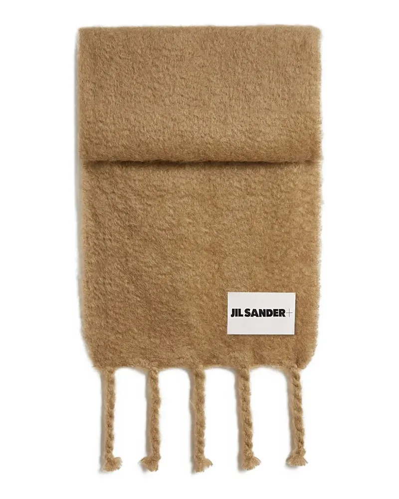 Jil Sander Schal aus Mohairgemisch - Braun Braun