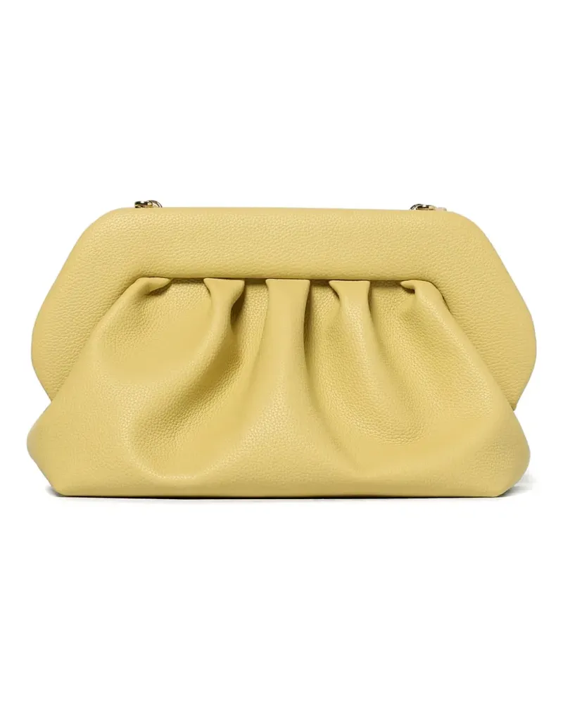 THEMOIRÈ leather clutch bag - Gelb Gelb