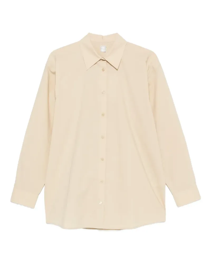 Totême Classic Tumbled Hemd - Nude Nude