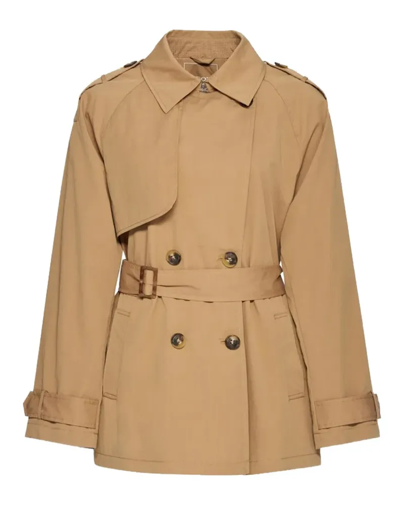 Geox Doppelreihige Lampedusa Jacke mit Gürtel - Nude Nude