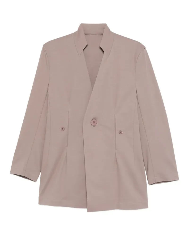 Issey Miyake Einreihiges Sakko - Nude Nude